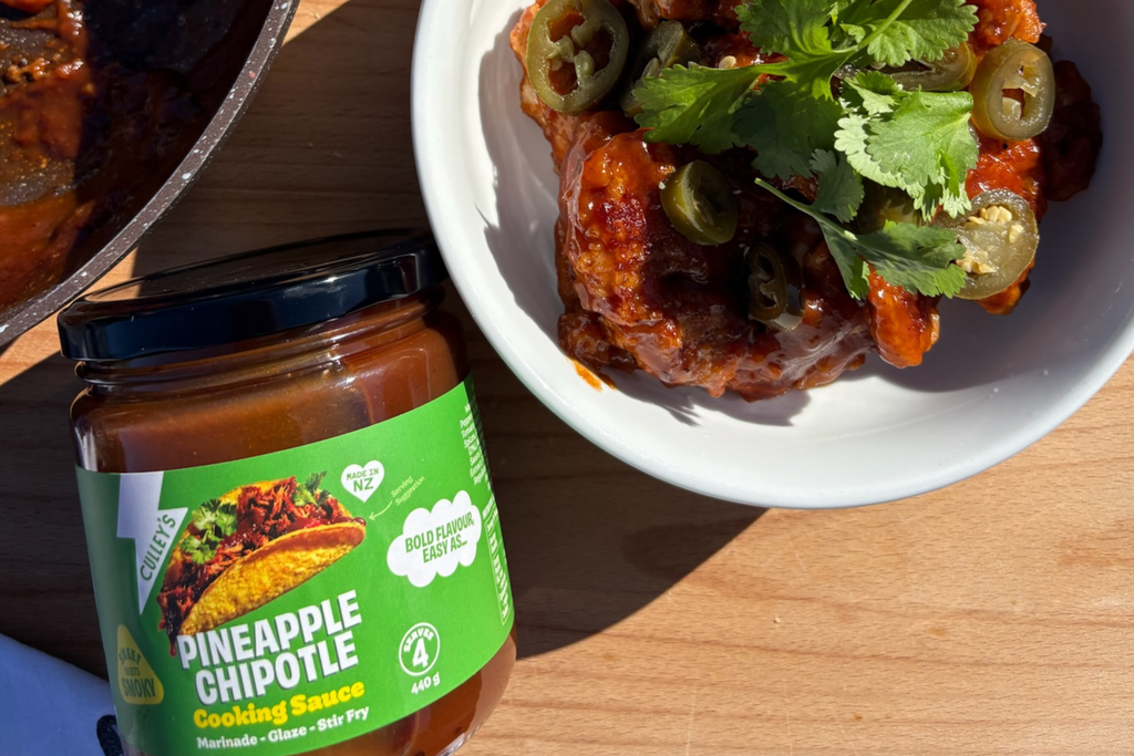 Pineapple Chipotle Fried Chicken