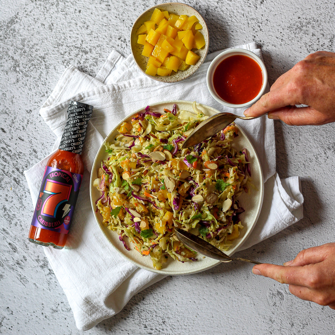 Sweet & Sour Spicy Slaw
