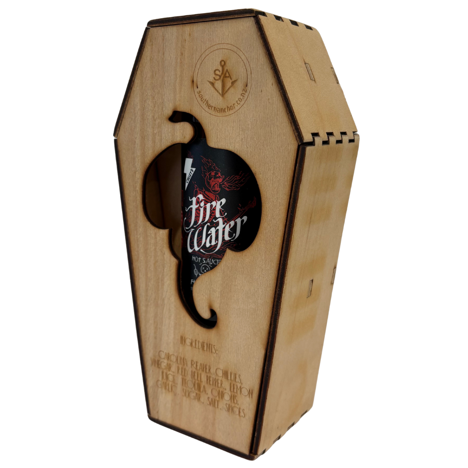 Culley's Coffin Fire Water Hot Sauce - Limited Edition Gift Box