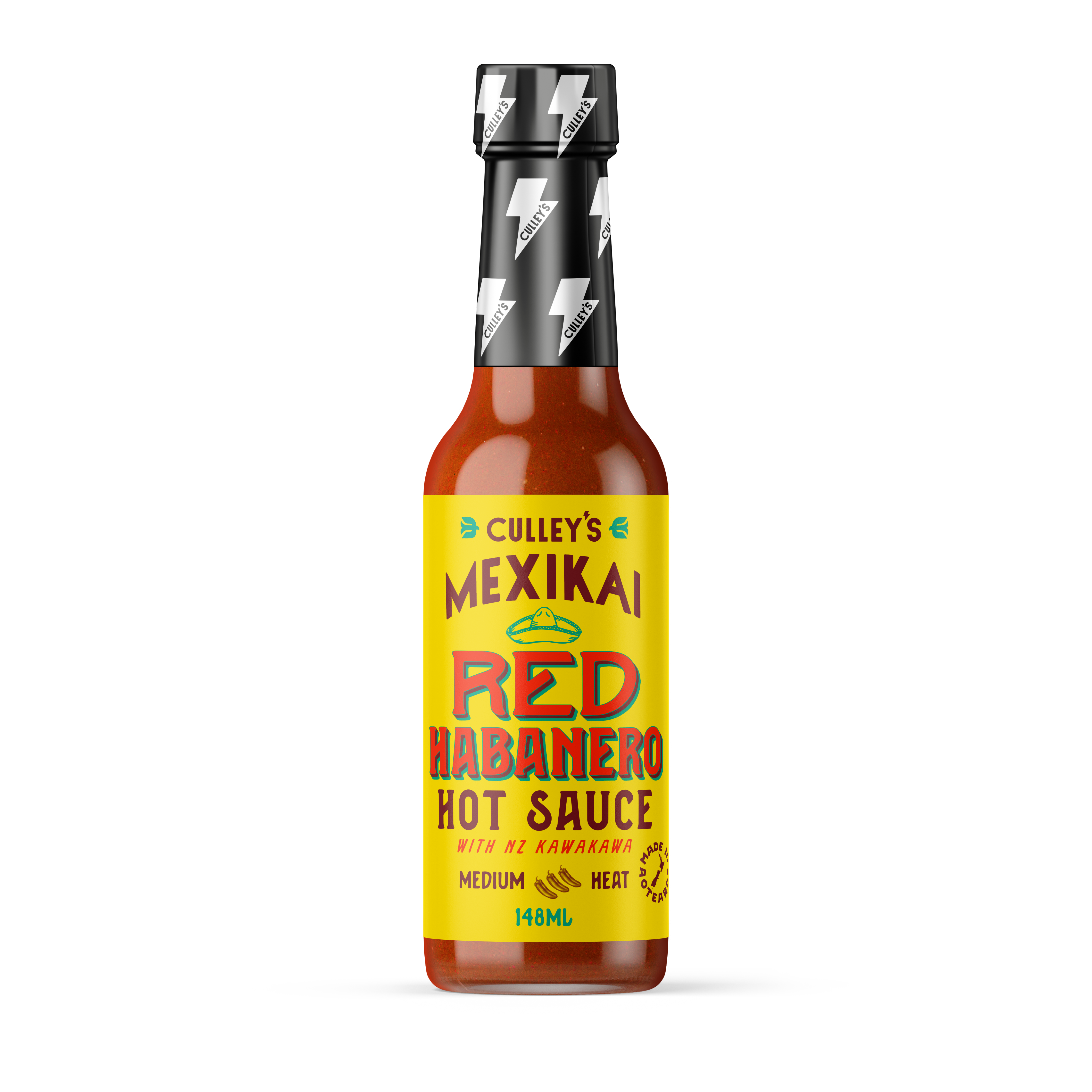 Mexikai Red Habanero Hot Sauce