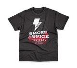 T-Shirt - Smoky Design (Black)