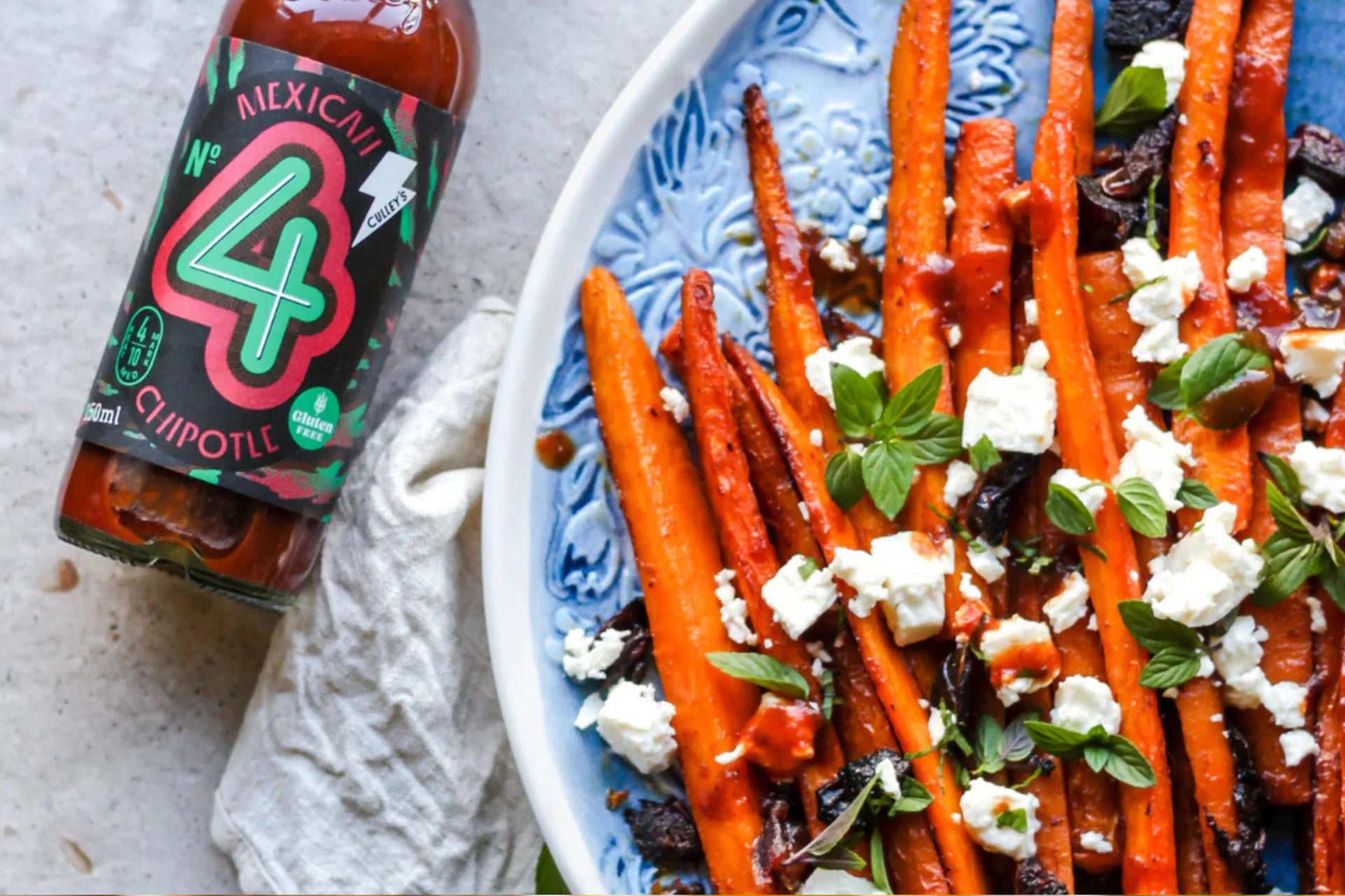 Feta & Chipotle Carrots