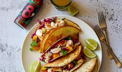 Spicy Mango Fish Taco