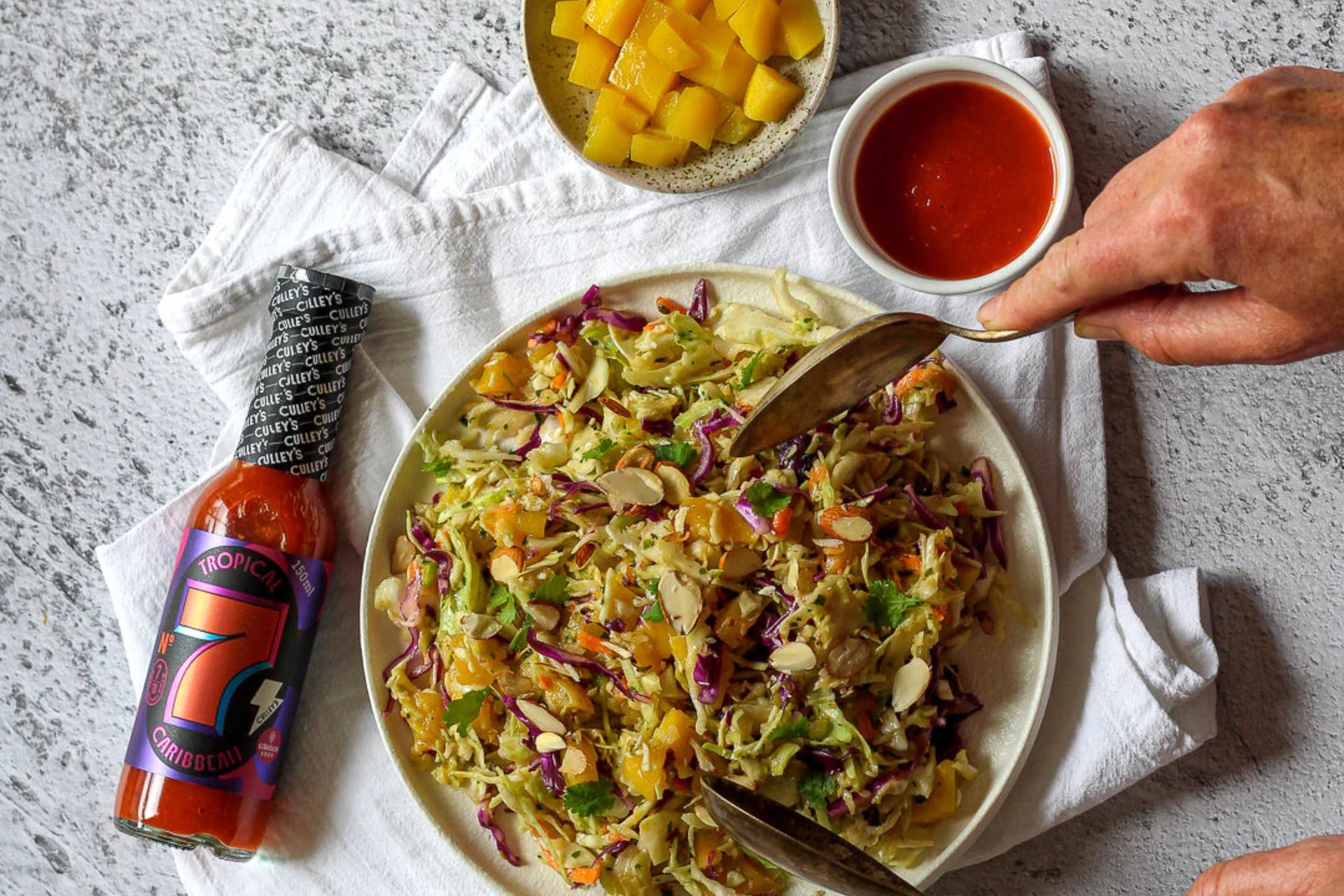 Sweet & Sour Spicy Slaw