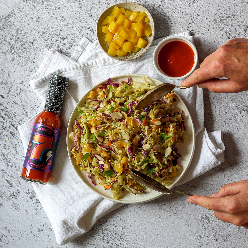 Sweet & Sour Spicy Slaw