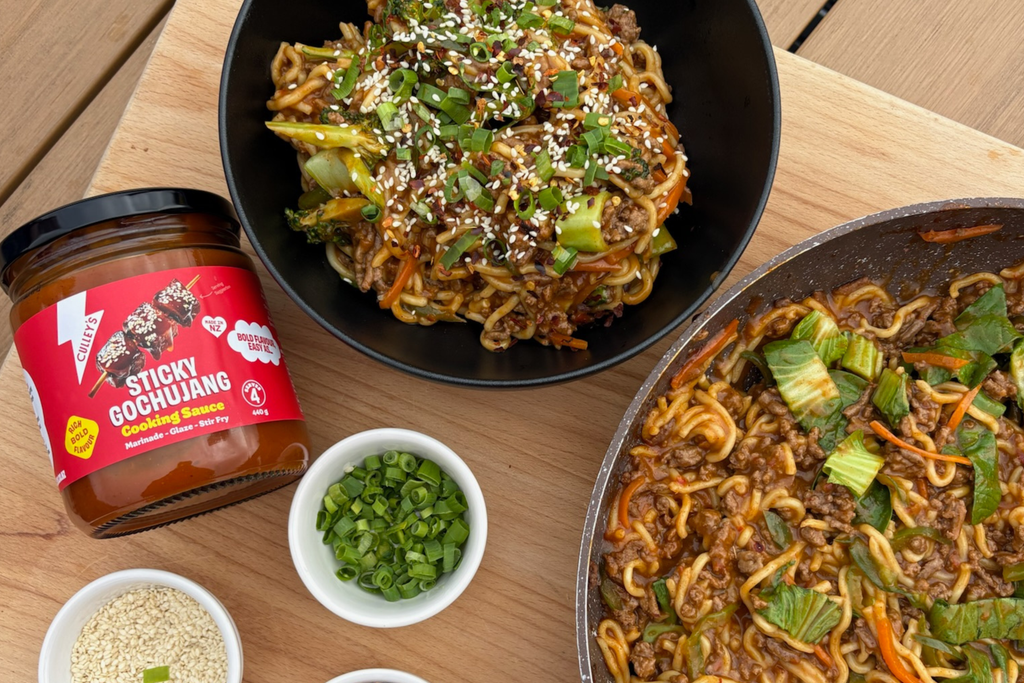 Sticky Gochujang Noodles