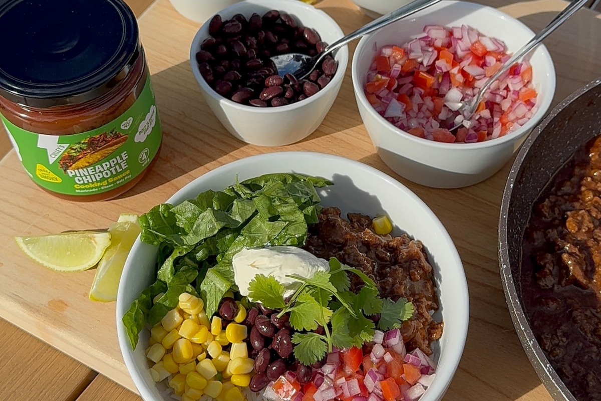 Pineapple Chipotle Mexican Bowls
