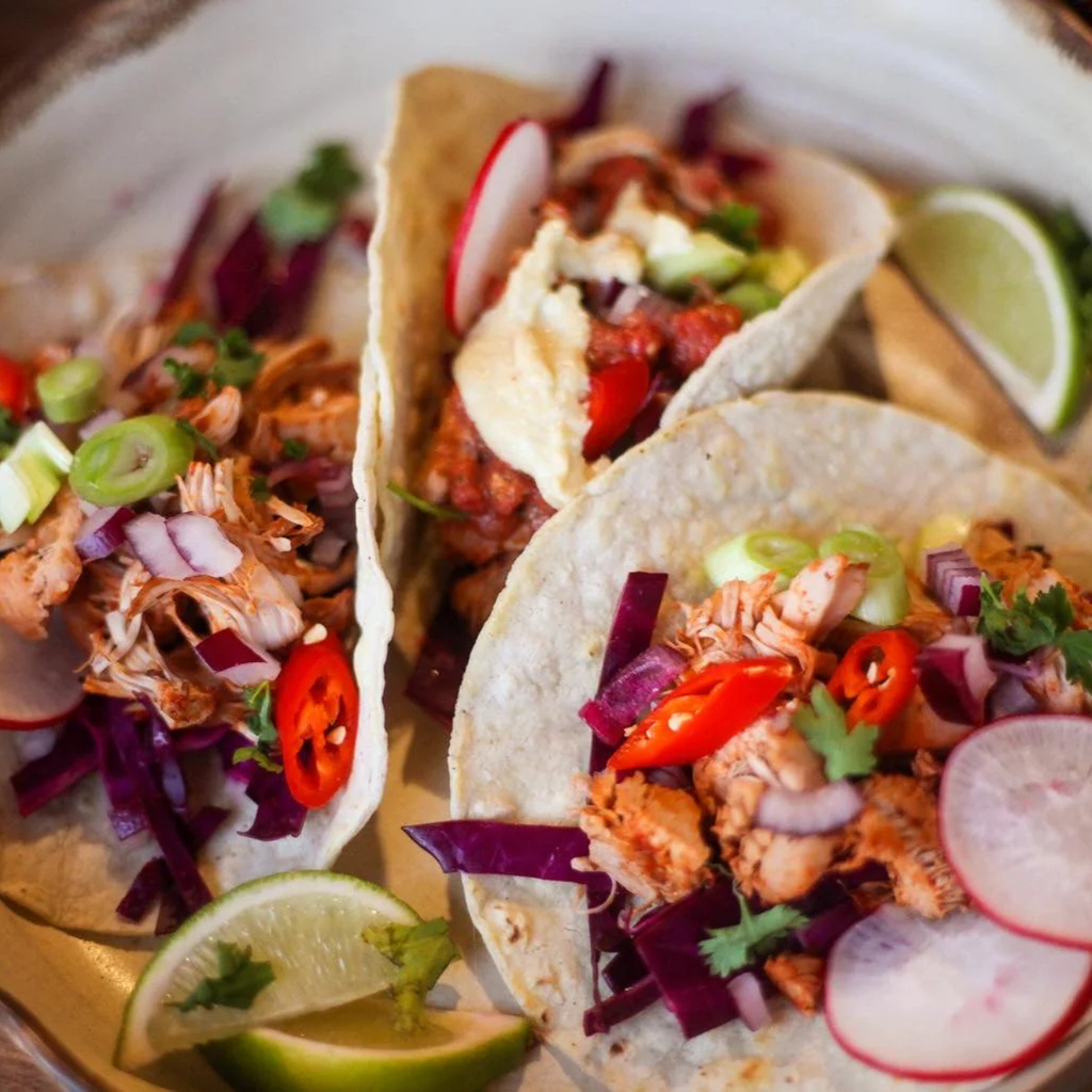 Tropical jackfruit Taco's