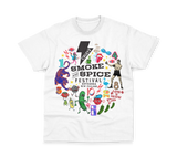 Smoke & Spice Festival T-Shirt 2022 (White)